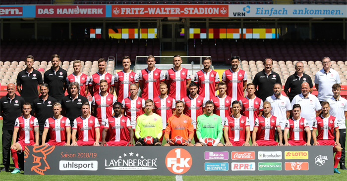 Neues Mannschaftsfoto: Der FCK-Kader 2018/19