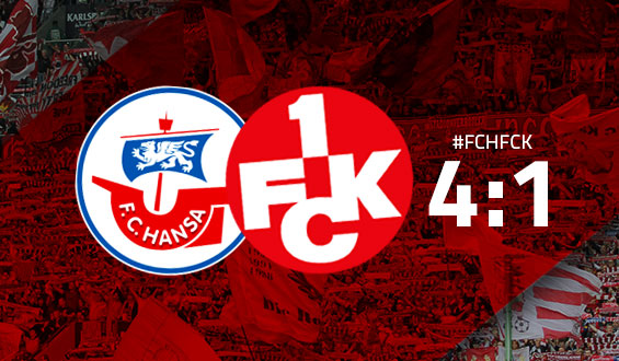 Keine Punkte in Rostock: FCK verliert mit 1:4