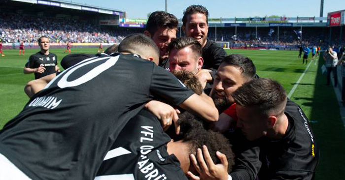 3. Liga: Osnabrück steigt auf - Waldhof wieder da