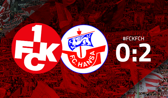 Nächste Pleite: FCK unterliegt Rostock mit 0:2