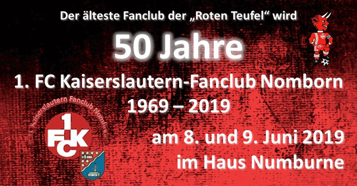 Nomborn: Erster FCK-Fanclub wird 50 Jahre alt