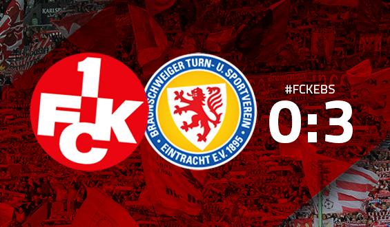 Erste Heimpleite: FCK unterliegt Braunschweig 0:3