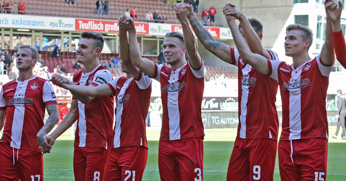 FCK kann Samstag zur Tabellenspitze aufschließen