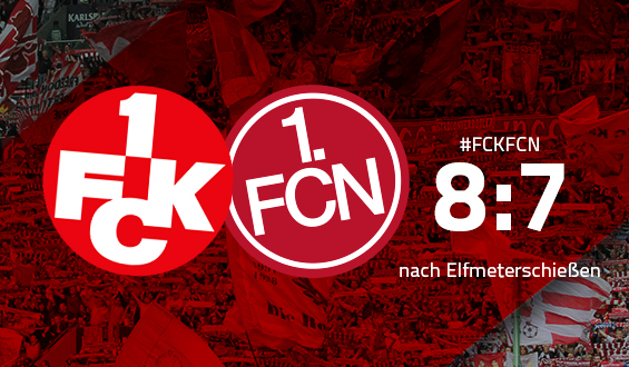 Im Elfmeterschießen: FCK wirft Nürnberg raus