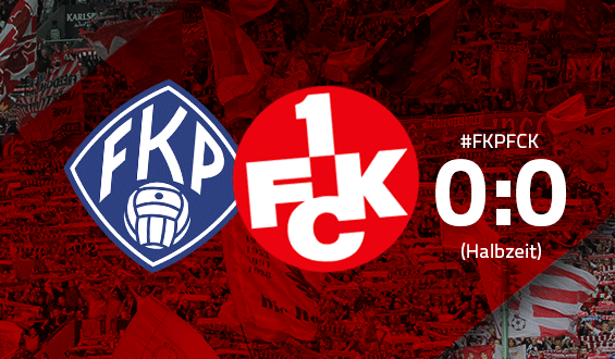 Halbzeit-Ergebnis: FK Pirmasens - 1. FC Kaiserslautern 0:0