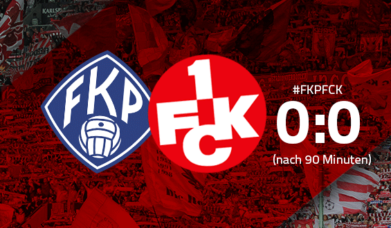 Ergebnis nach 90 Minuten: FK Pirmasens - 1. FC Kaiserslautern 0:0