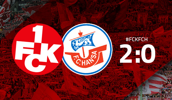 Zweiter Sieg in Folge: FCK schlägt Hansa mit 2:0