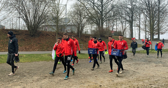 27 Spieler absolvieren erstes Training im neuen Jahr