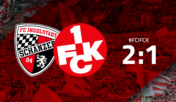 Später K.o. in Ingolstadt: FCK unterliegt mit 1:2