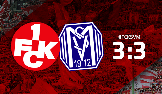 3:3 gegen Meppen: FCK verspielt sicheren Sieg