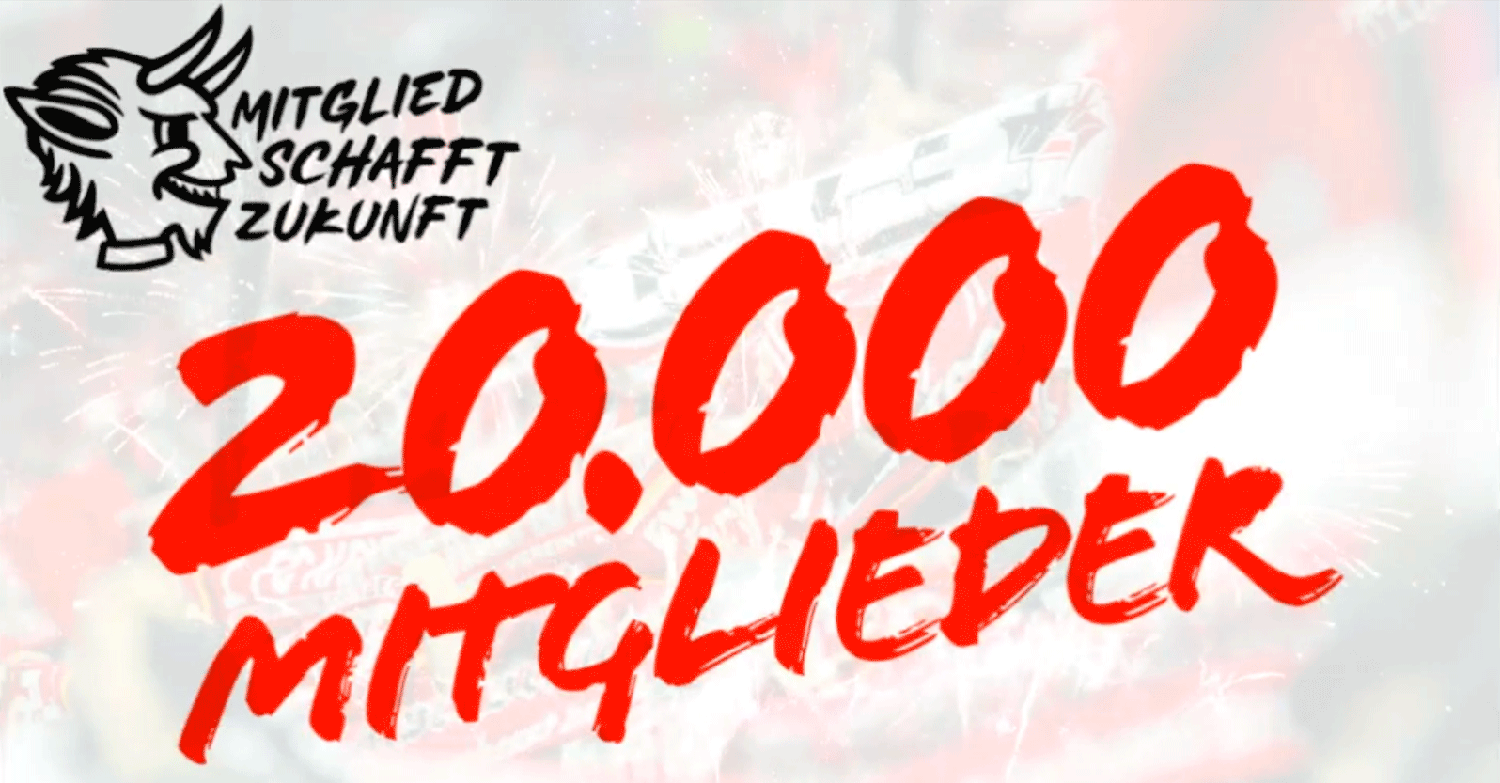 FCK e.V. knackt die Marke von 20.000 Vereinsmitgliedern