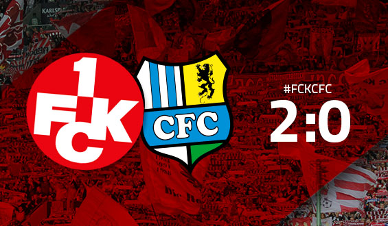 Joker stechen: FCK gewinnt 2:0 gegen Chemnitz