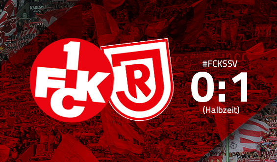 FCK noch ohne Chance: 0:1-Rückstand zur Pause