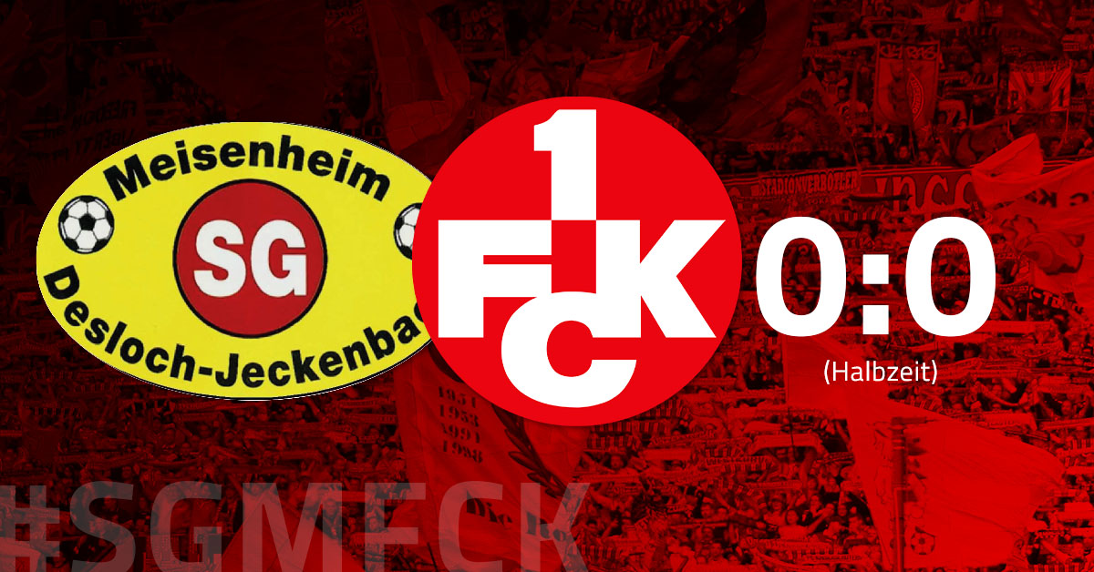 Halbzeit in Desloch: FCK überlegen, aber noch 0:0
