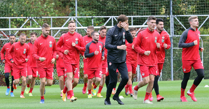 FCK-Trainingseinheit am Mittwoch, 07. Oktober 2020