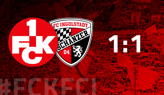 Lautern weiter sieglos: Nur 1:1 gegen Ingolstadt