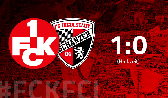 Pourié per Hacke: Lautern führt zur Pause 1:0