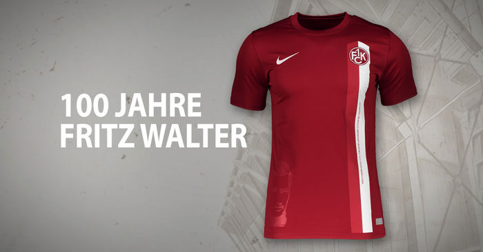 100 Jahre Fritz Walter: Sondertrikot wieder erhältlich