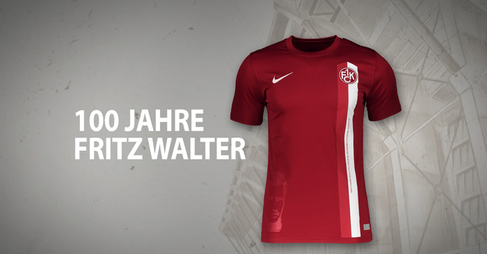 100 Jahre Fritz Walter: Sondertrikot im Verkauf