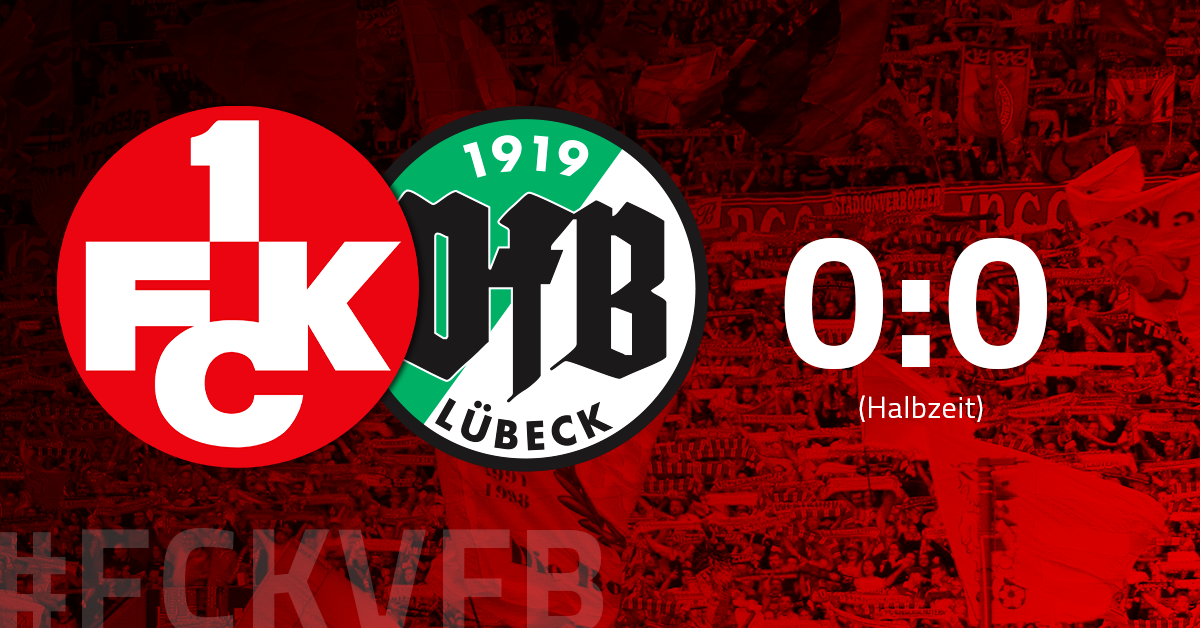 FCK-VfB: Noch keine Tore zur Halbzeit am Betze