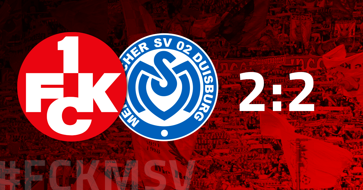 Doppelpack Pourié: FCK holt 2:2 in letzter Minute