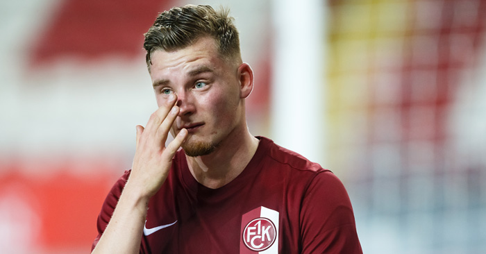 Rheinpfalz: Lautern in Haching ohne Marlon Ritter