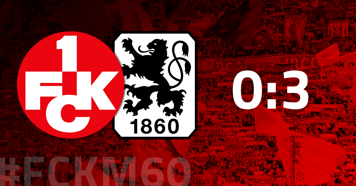 Lautern geht unter: 0:3-Heimpleite gegen Sechzig