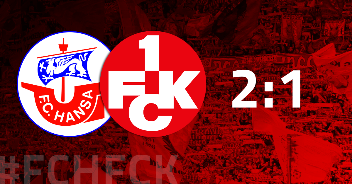 Last-Minute-Knockout: Starker FCK verliert 1:2 bei Hansa