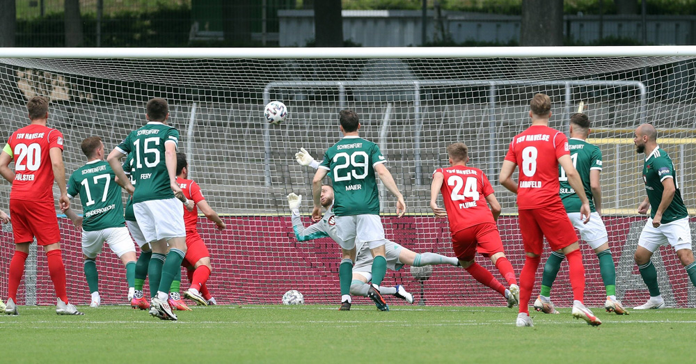 Aufstiegsrunde: Havelse gewinnt 1:0 in Schweinfurt