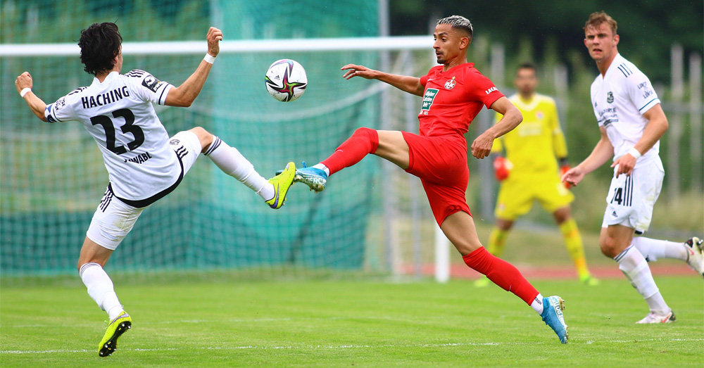 Testspiel: Lautern spielt 1:1 gegen Unterhaching