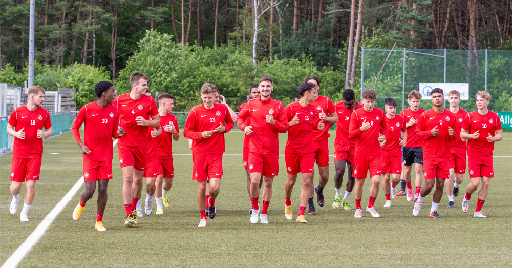 U21, U19 und U17: FCK-Nachwuchs wieder im Training