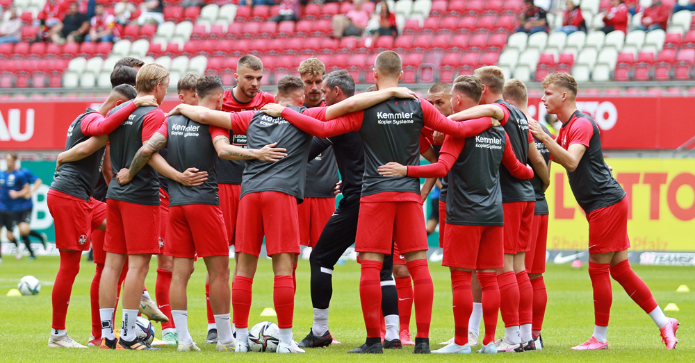 Rote Teufel freuen sich auf Pokal-Fight gegen Gladbach