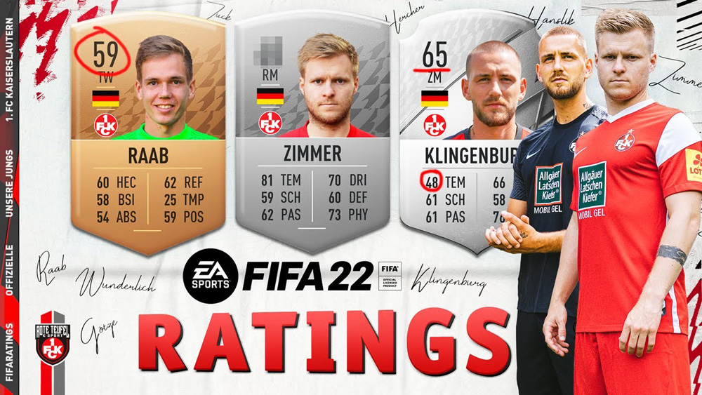 Fifa 22: Die neuen Ratings von Jean Zimmer und Co.