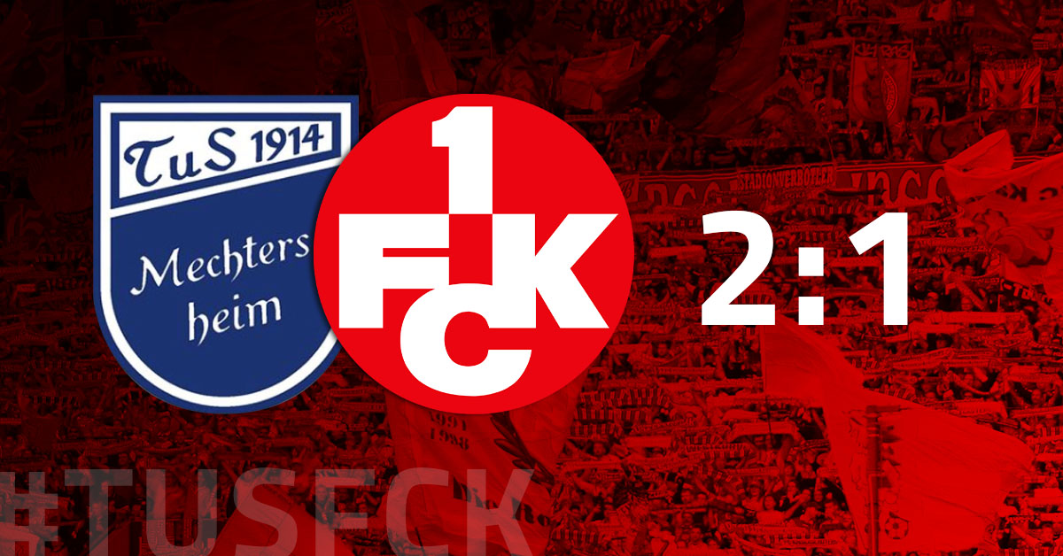 Pokal-Aus in Mechtersheim: Lautern verliert mit 1:2
