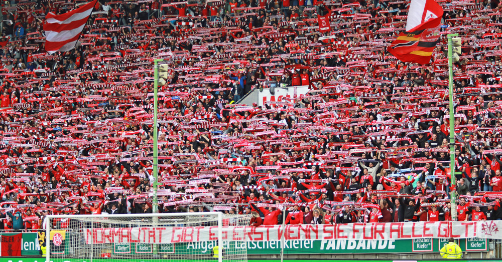 20.000 Fans feiern Gerry und Fritz, aber keinen Sieg