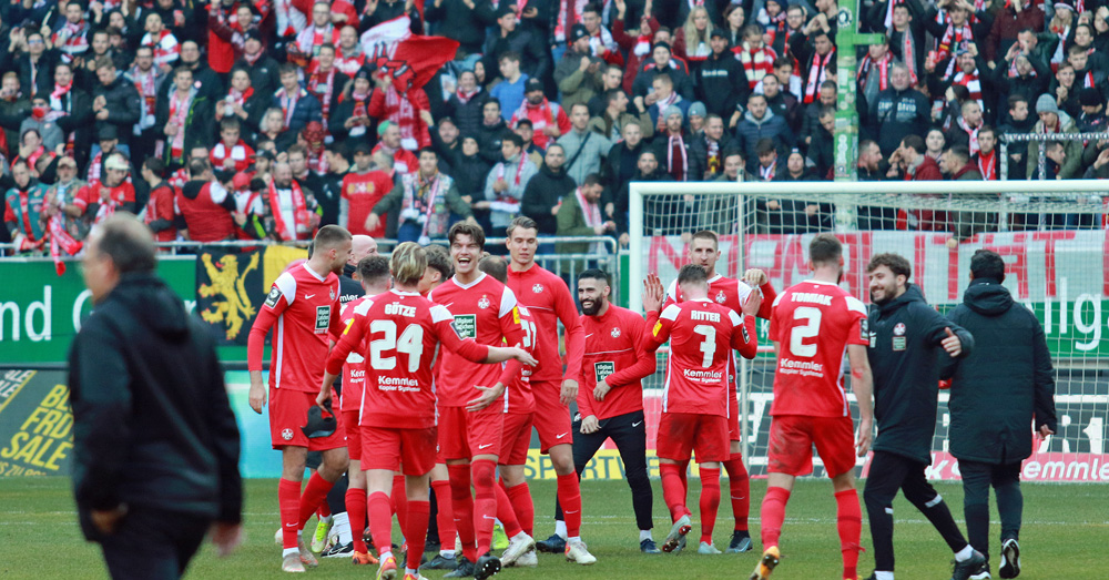 3. Liga: Lautern rückt dicht an Aufstiegsränge heran