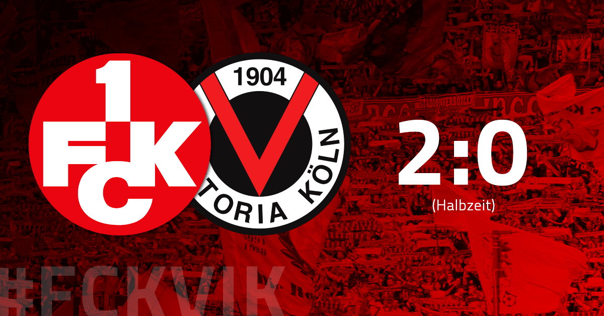 Frühe Tore für den FCK: Lautern führt zur Pause 2:0