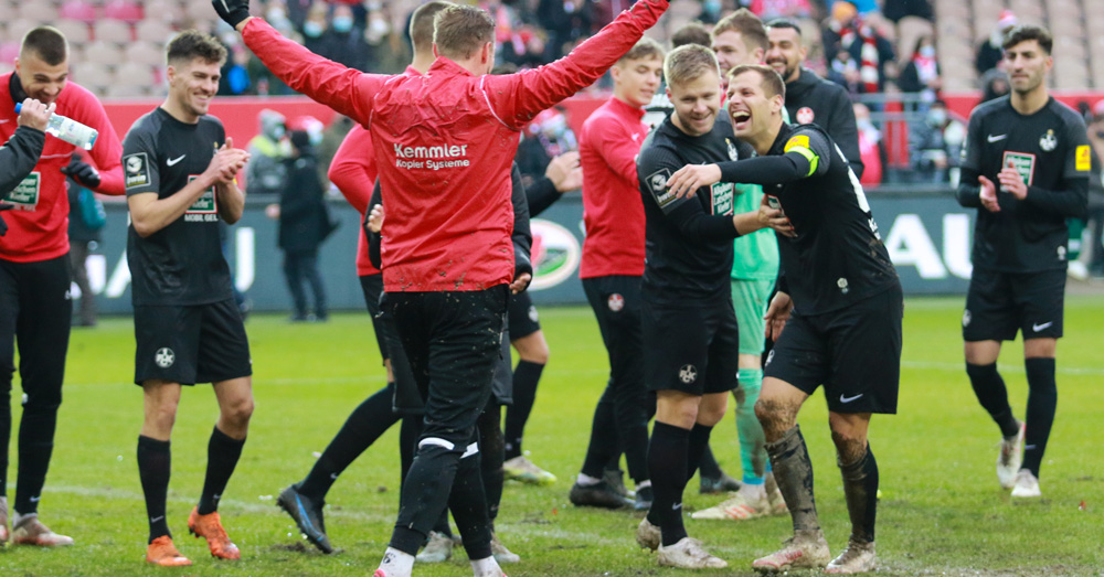 3. Liga: FCK verkürzt den Abstand auf Platz 2 und 3