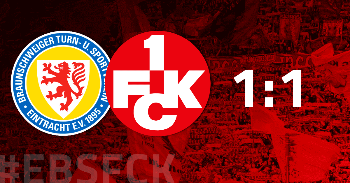 1:1 im Spitzenspiel: Lautern überwintert auf Platz 6