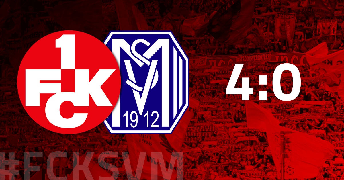 4:0 gegen Meppen: Lautern klettert auf Aufstiegsplatz