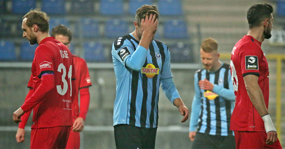 Waldhof verliert Heimspiel und bleibt hinter Lautern