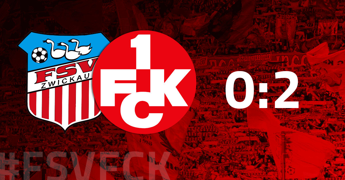 Personell gebeutelter FCK gewinnt auch in Zwickau