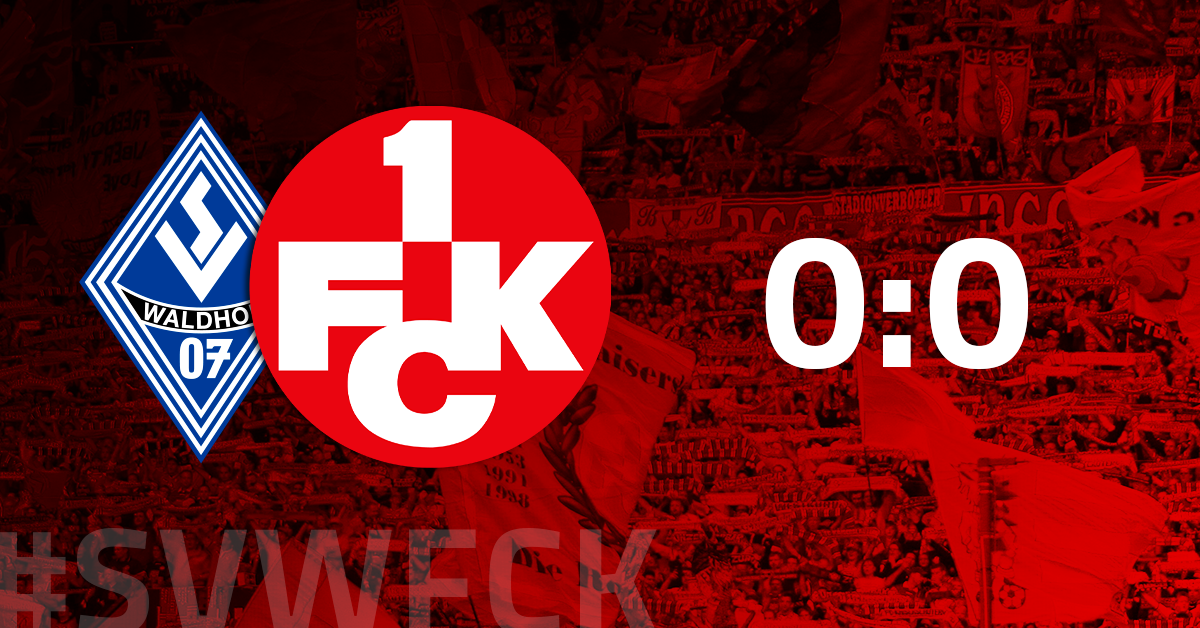 Keine Tore im Derby: FCK hält Waldhof auf Distanz