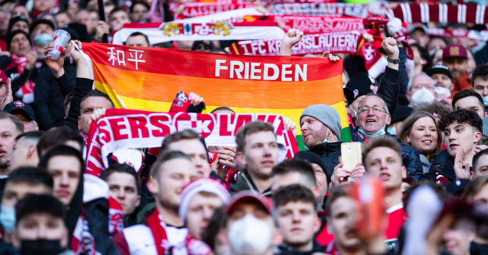 Fans sammeln Spenden für Kriegsopfer in der Ukraine