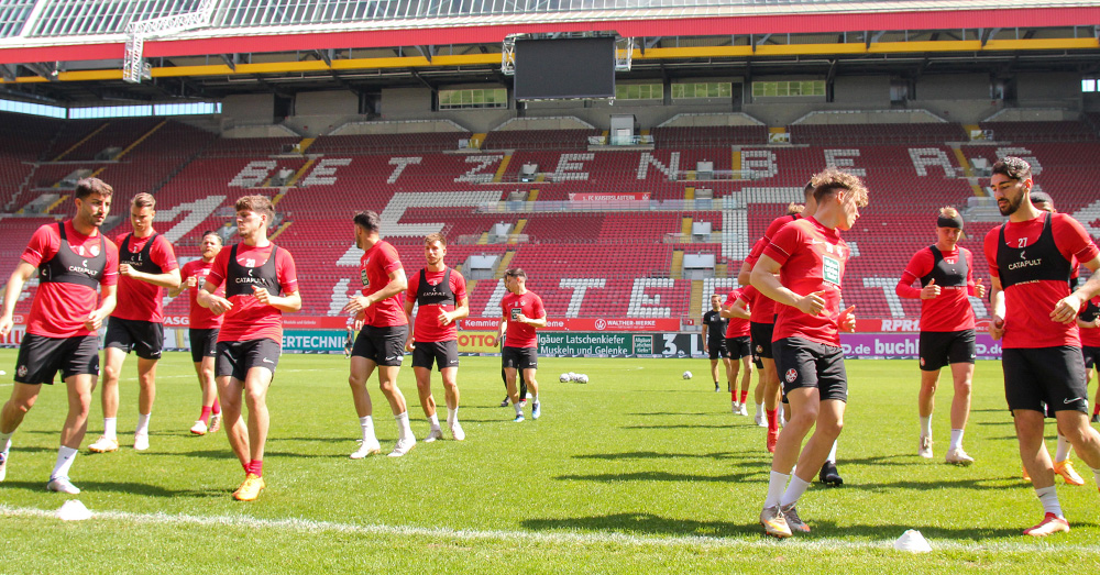Trainingsauftakt mit öffentlicher Einheit am Donnerstag