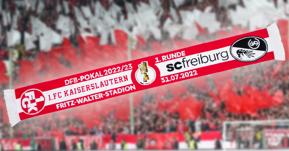 FCK und Freiburg legen gemeinsamen Pokal-Schal auf