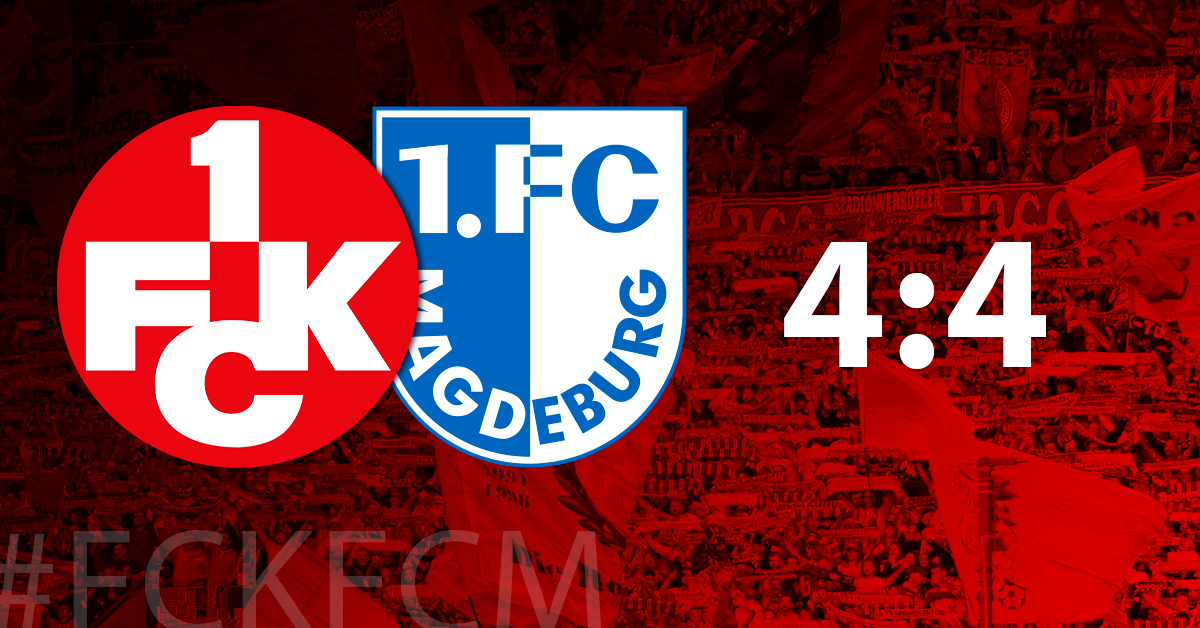 Acht Tore am Betze: FCK und Magdeburg trennen sich 4:4