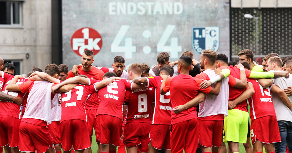 Spektakel am Betze: Der FCK spielt 4:4 gegen Magdeburg