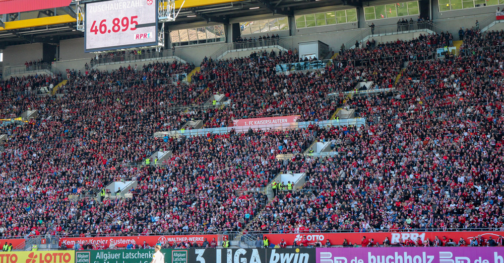 Heimspiel gegen Nürnberg mit rund 47.000 Fans ausverkauft