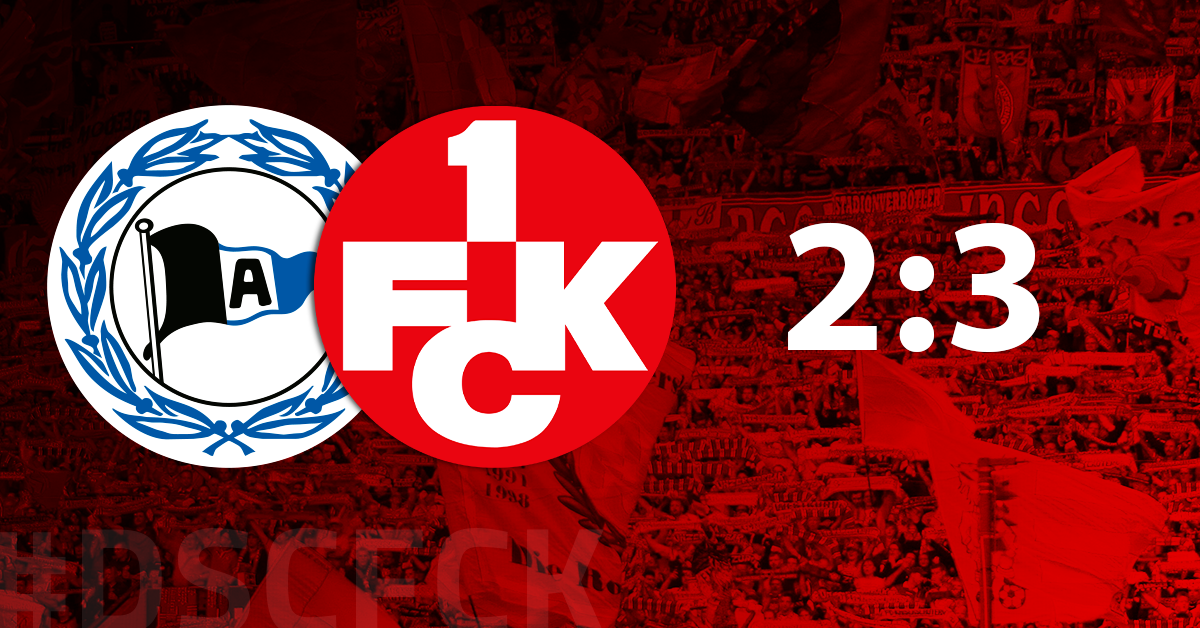Wahnsinn auf der Alm: FCK schlägt Bielefeld mit 3:2